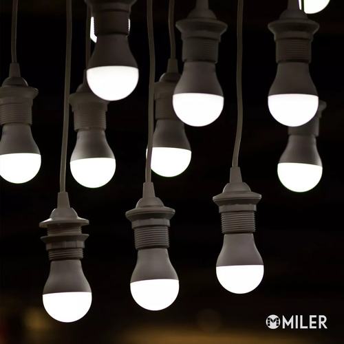 Foco Lampara Bulbo Led E27 10w Luz Fria O Calida