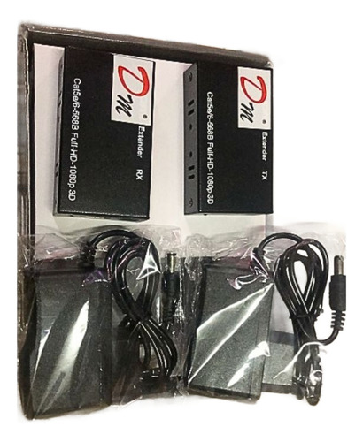 Extensor Video Audio Compatible Con Hdmi Red Utp Rj45 60m