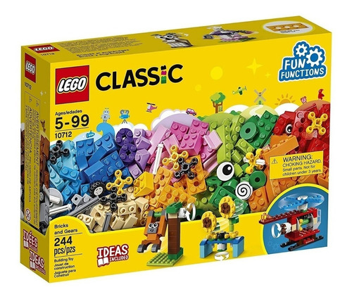 Lego 10712 Classic Ladrillos Y Engranajes Bloques Educando