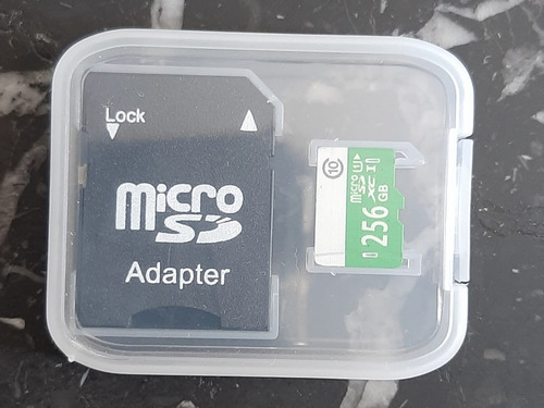Cartão De Memória 256gb High-performance, Com Adaptadores