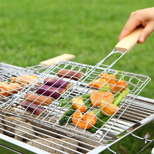 Parrilla Compacta Para Carnes Y Pescados
