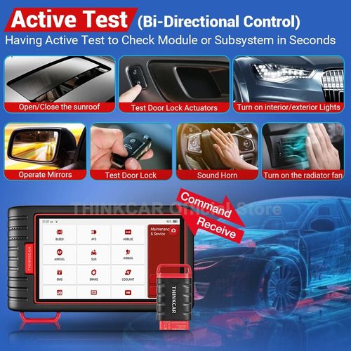 Scanner Automotriz Thinkscan Max 2 Dpf Immo Bi-direccional