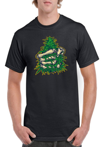 Playera De Weed Cannabis 420 Reggae Roots Mod36