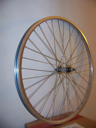 Rueda Delantera De Bicicleta Rod.24 En Aluminio. Nueva