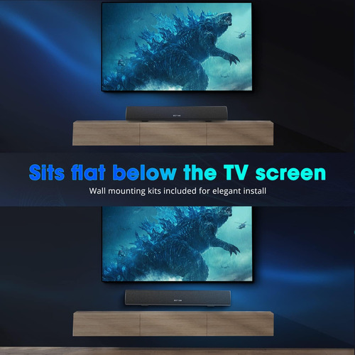 Bestisan Barra De Sonido, Barra De Sonido Para Tv Con Hdmi C