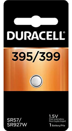 Duracell - Pila De Botón De Óxido De Plata 395/399 - Pila De