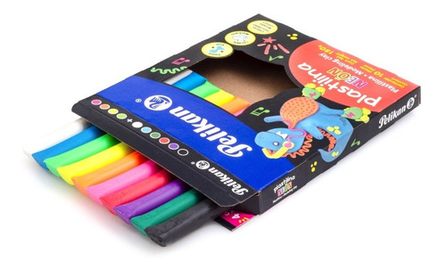Plastilina Pelikan X 10 Barras (180 Gramos)