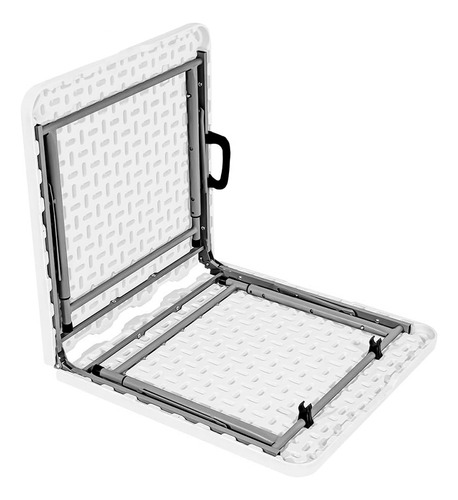 Mesa Plegable 1.2m Altura Ajustable Base Acero - 120x60x70cm