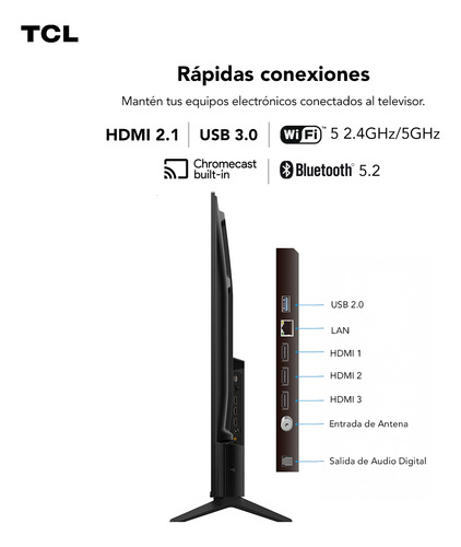 Smart Tv 65 Tcl 4k Uhd 65v6c