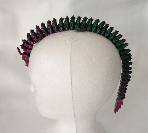 Dragon Articulado Estilo Medieval Para El Cabello En 3d