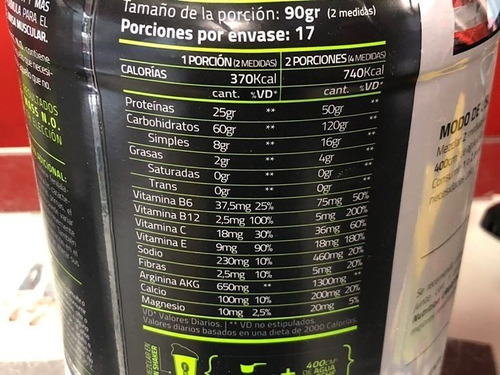 Ganador De Peso Mutant Mass Star Nutrition 1.5 Kg