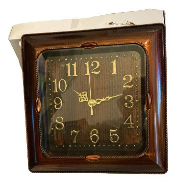 Reloj Pared Cuadrado H140508 X2 Unidades - Sonivox