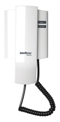 Frente Intelbras 8000 IN 1 portero 220V blanco