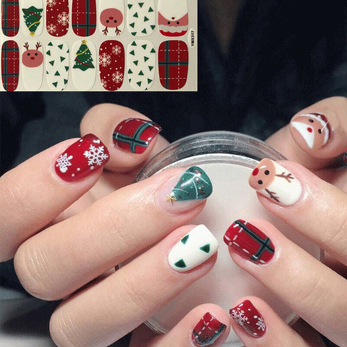 Dmm Decorações De Unhas De Natal