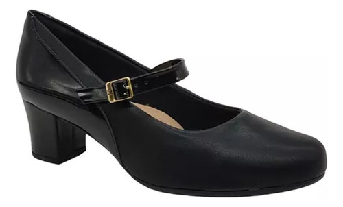 Sapato Scarpin Piccadilly Boneca Feminino 110140 Preto