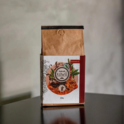 Café Especial Kawá Caramelo 250g Moagem Fina Para Espresso