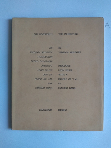 Libro - Los Herederos De Virginia Mishnun. Ecuador O° O' O 