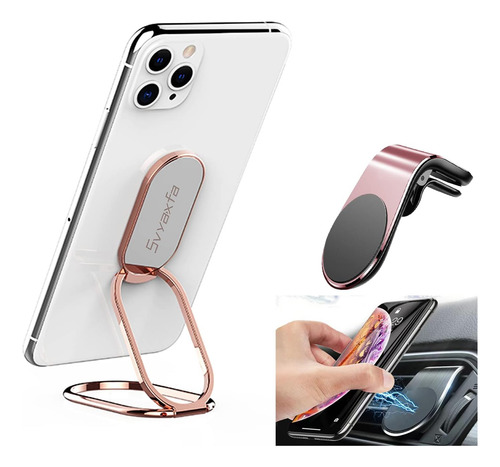 Soporte De Anillo Plegable Magnético Para Celular