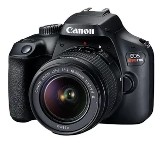 Canon Eos Rebel Kit T100 + Lente 18-55mm Iii Dslr Negro