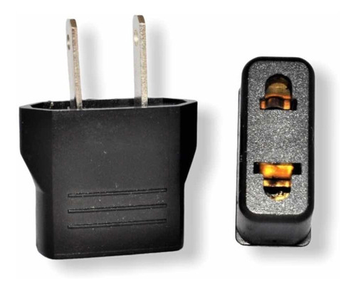 Enchufe Convertidor Corriente Europeo Ameri 110v (6 Pack)
