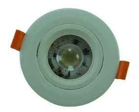 Spot Led P/empotrar Redonda 9w 3500k 85-265v Lumistar