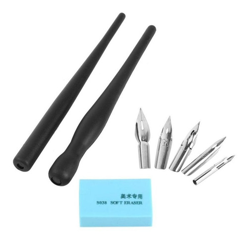Plumillas De Dibujo Manga, Herramienta De Dibujo Cómico, 2