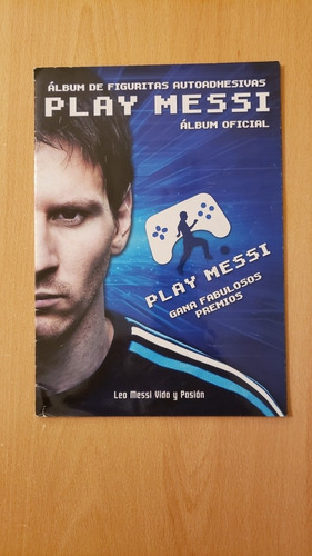 Álbum De Figuritas De Fútbol Messi 51 Figuritas Pegadas