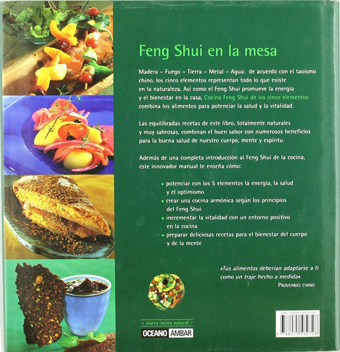 Libro: Cocina Feng Shui Cinco Elementos: Recetas Equi