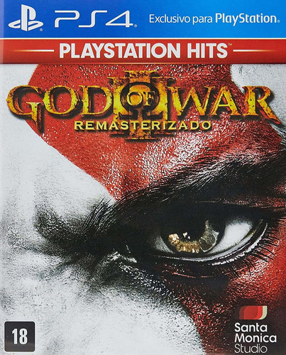 Jogo God Of War 3 - Remasterizado (semi Novo) Ps4