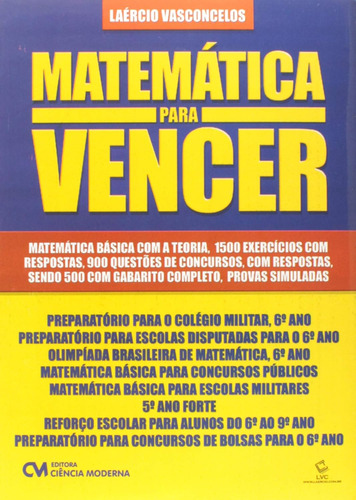 Matemática Para Vencer - Laércio Vasconcelos