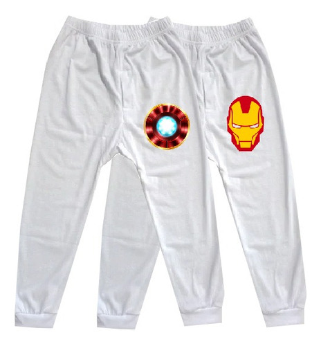 Pack 2 Calzoncillos Largos Invierno Niños Iron Man