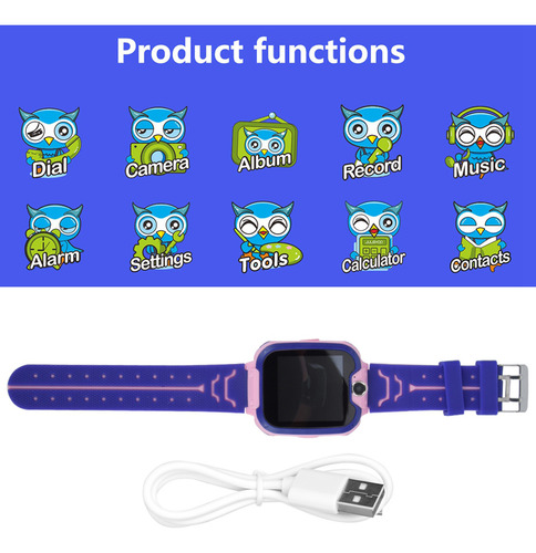 Mire El Juego De La Cámara Del Teléfono Inteligente Para Niñ