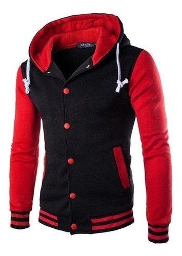 Chaqueta Universitaria Para Hombre Otoño Invierno Sudaderas