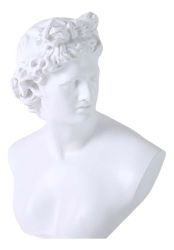 Estatua Moderna De, Figura Griega De Cabeza De # 20x15x32cm