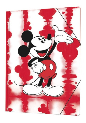 Carpeta Oficio 3 Solapas Mickey Mouse Mooving Distrib. Lv