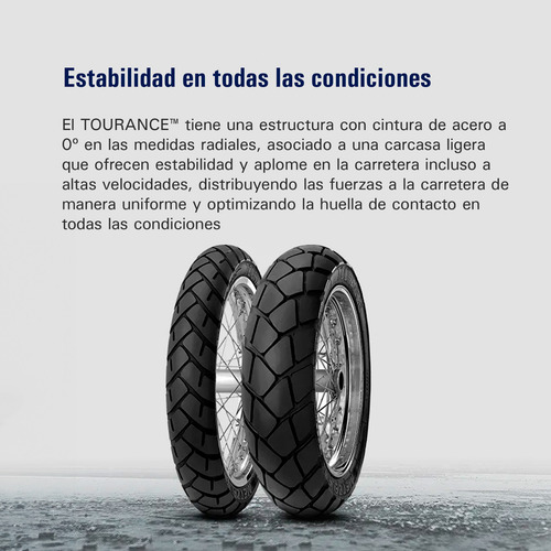 Cubierta Metzeler 150 70 17 Tourance Hyosung Gt 650 R