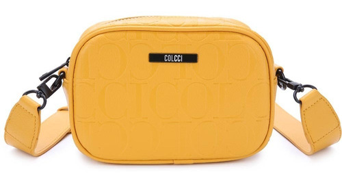 Bolsa Camera Bag Colcci Fivela Av23 Amarelo Feminino - Femin
