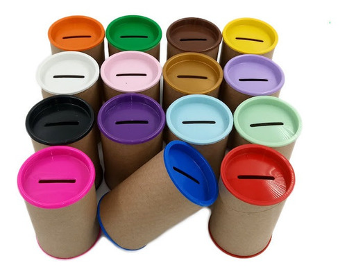 Imagem 1 de 10 de 50 Cofrinho De Papelão - Cofre P/ Personalizar.