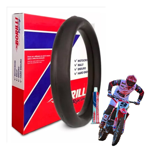 Camara De Ar Mousse 110/100-18 Borilli Reforçado Exc Gasgas