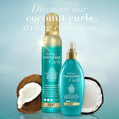 Aceite De Coco Ogx Locking + Curls Finishing Mist, (4021) C
