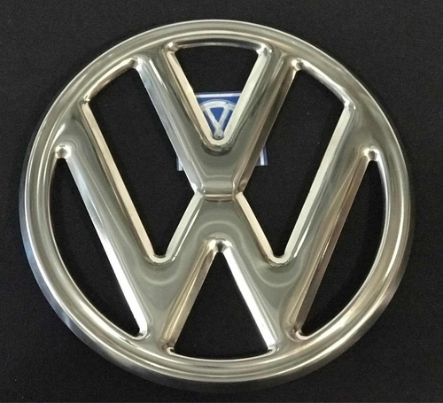 Emblema Frontal Volkswagen Acero Inox. De 25.5cm  Combi68-72