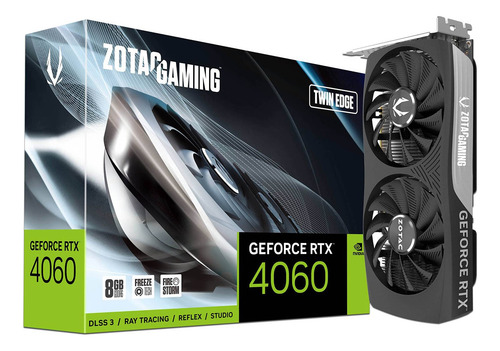 T. Video Zotac Nvidia Geforce Rtx 4060 8gb Gddr6 Twin Edge