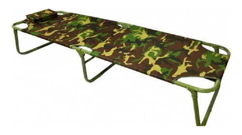 Catre Cama Plegable Para Camping Con Almohada