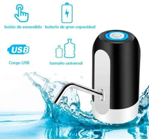 Dispensador De Agua Inteligente Portatil Carga Usb