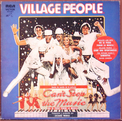 No Se Puede Parar La Musica - Village People, Etc - Lp 1980