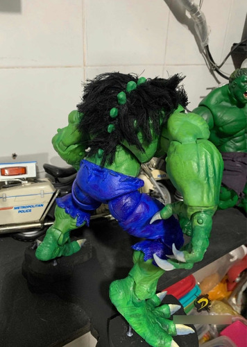 Hulk 2099 Marvel Icon Custom 30cm (leia Todo O Anúncio) (Recondicionado)