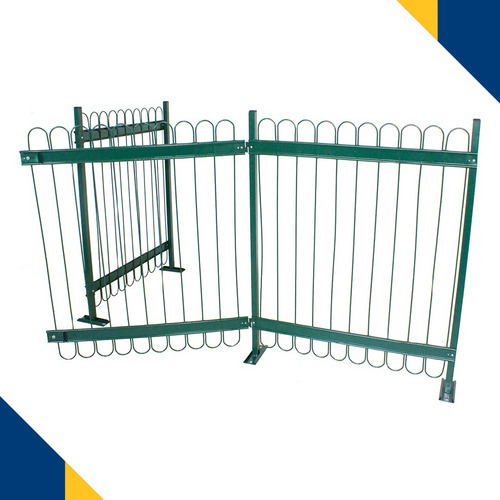 Kit 8 Portão Gradil Modular Universal + 9 Postes Fixação