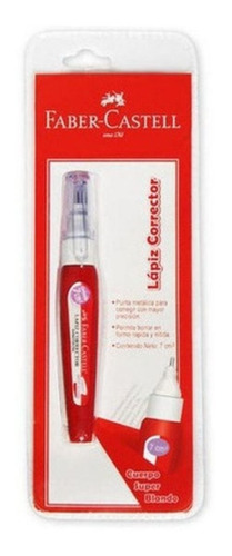 Lápiz Corrector Faber-castell Triangular 8ml