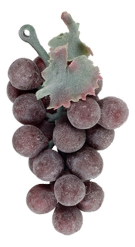 Kit 12 Mini Cacho De Uvas Artificias Com Efeito