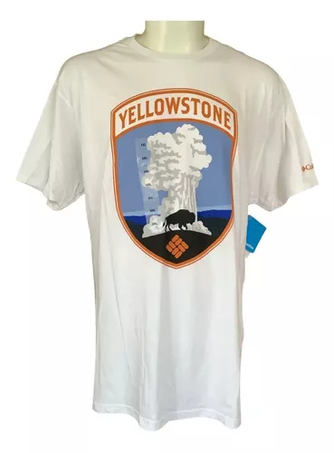 Playera Columbia Yellowstone Parque Nacional Estados Unidos